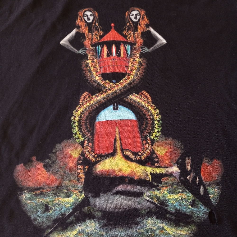 Burberry the mermaid tee shirt